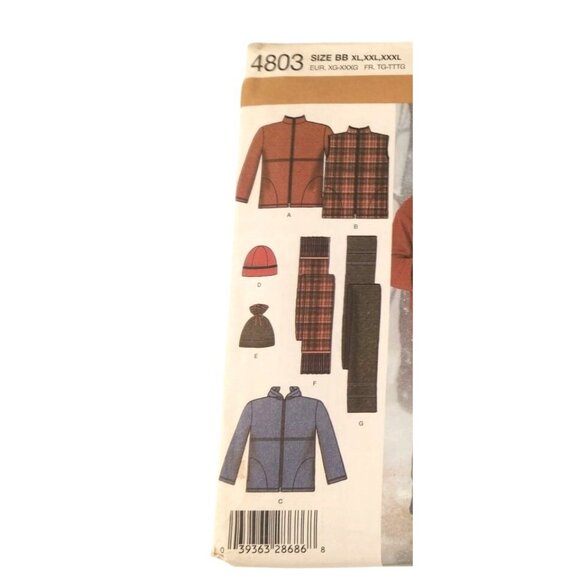 Simplicity 4803 & 5362 Easy-To-Sew Adult & Child Patterns XS-XXXL Craft Set - Picture 2 of 12